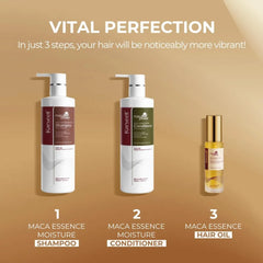 KARSEELL HAIR OIL + SHAMPOO AND CONDITIONER HAIR REPAIR SET