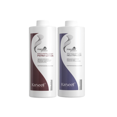 CERAMIC PERM (FOR CURLY HAIR) PERM LOTION + NEUTRALIZER