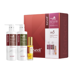 KARSEELL HAIR OIL + SHAMPOO AND CONDITIONER HAIR REPAIR SET