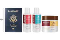 KARSEELL PURPLE & COLLAGEN HAIR CARE TRAVEL SET - 4 PCS