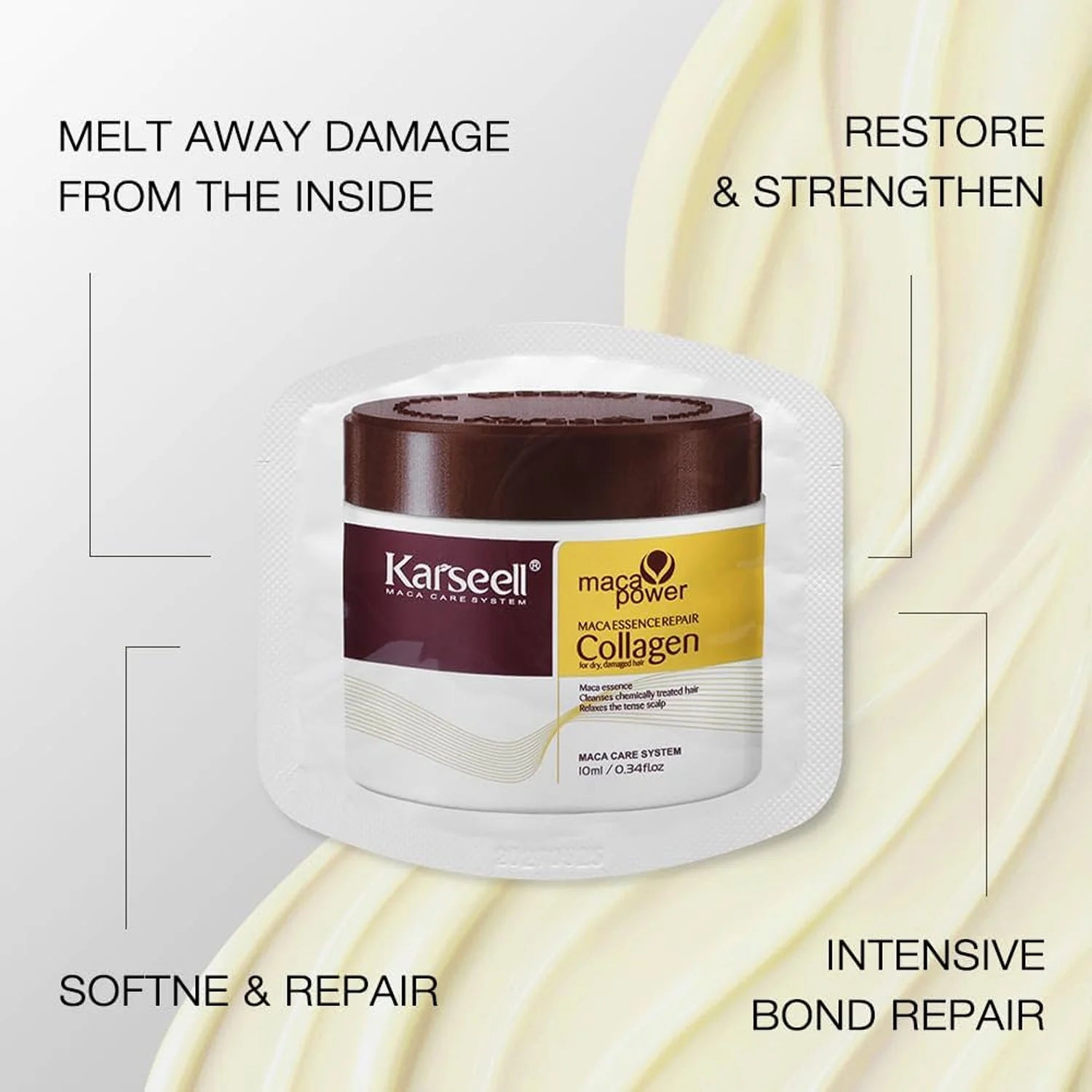 KARSEELL COLLAGEN HAIR MASK 24 PACKS