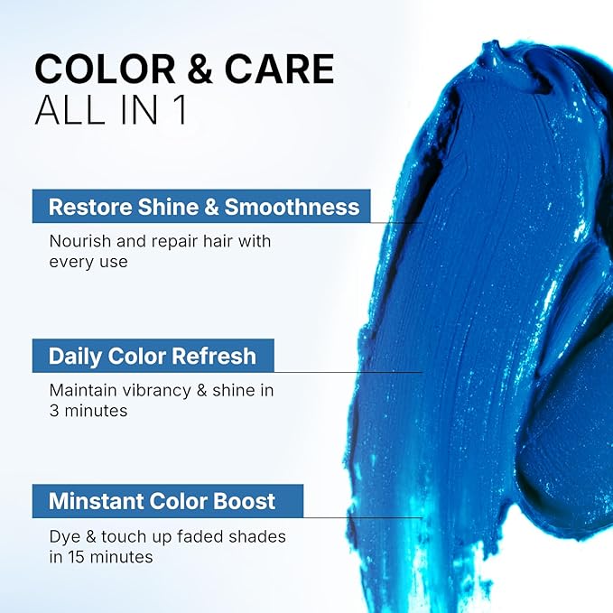 COLOR DEPOSITING BLUE HAIR MASK
