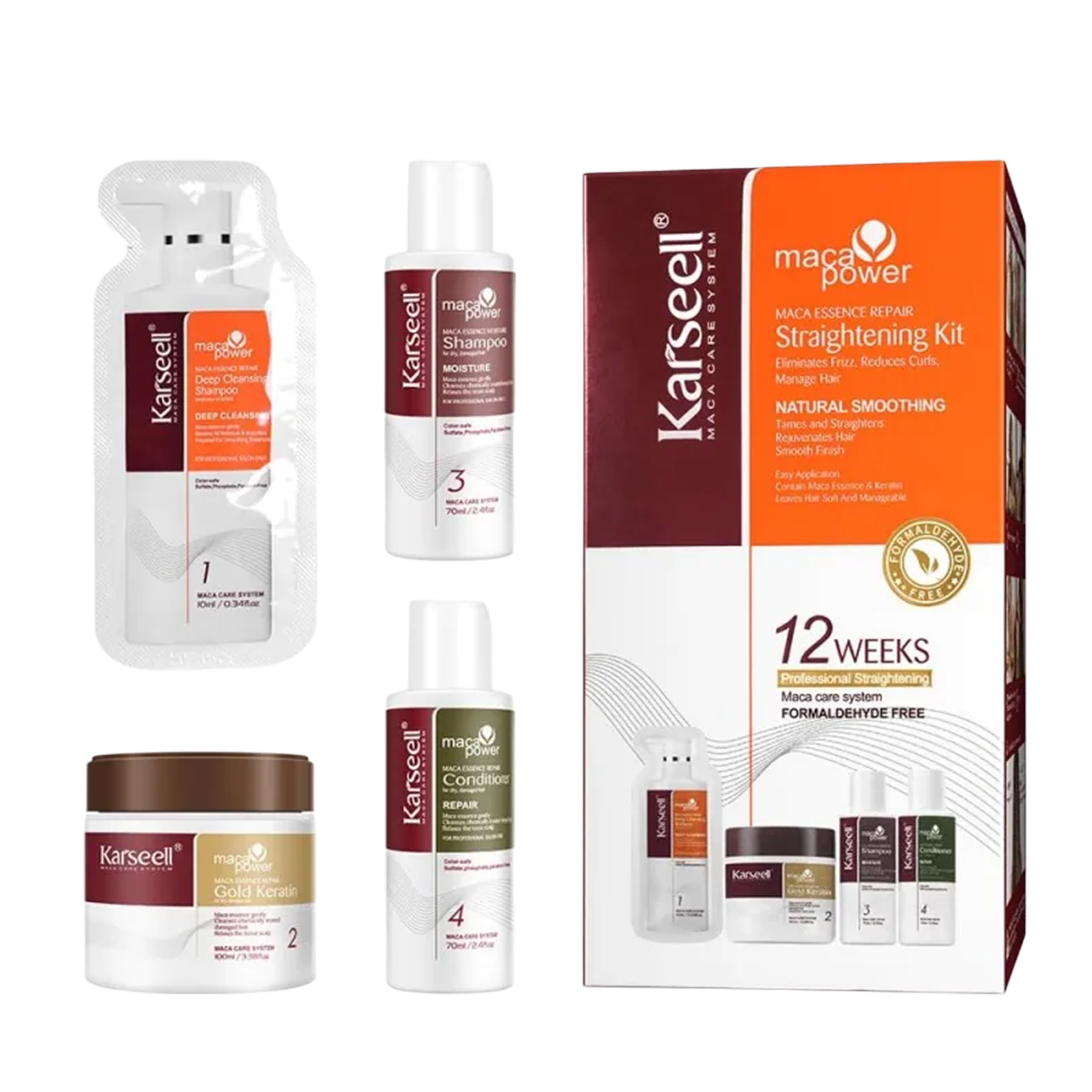 MACA ESSENCE REPAIR STRAIGHTENING KIT