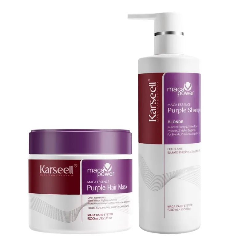 MACA ESSENCE BLONDE PURPLE SET (2-PIECE)