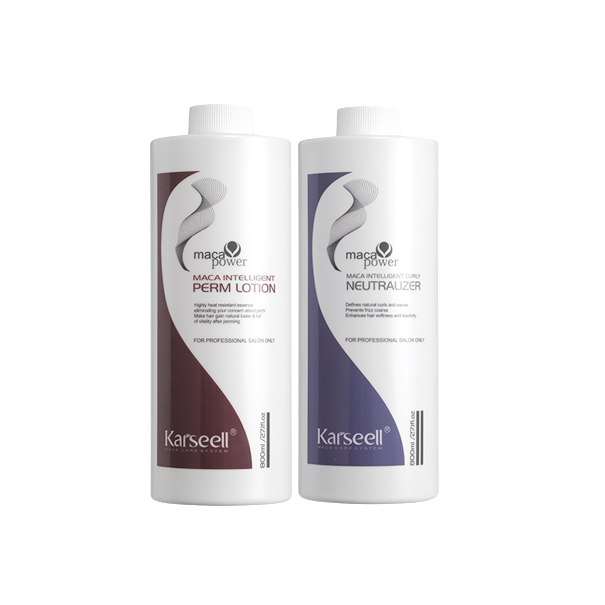 IRON PERM (FOR STRAIGHT HAIR) — PERM LOTION + NEUTRALIZER