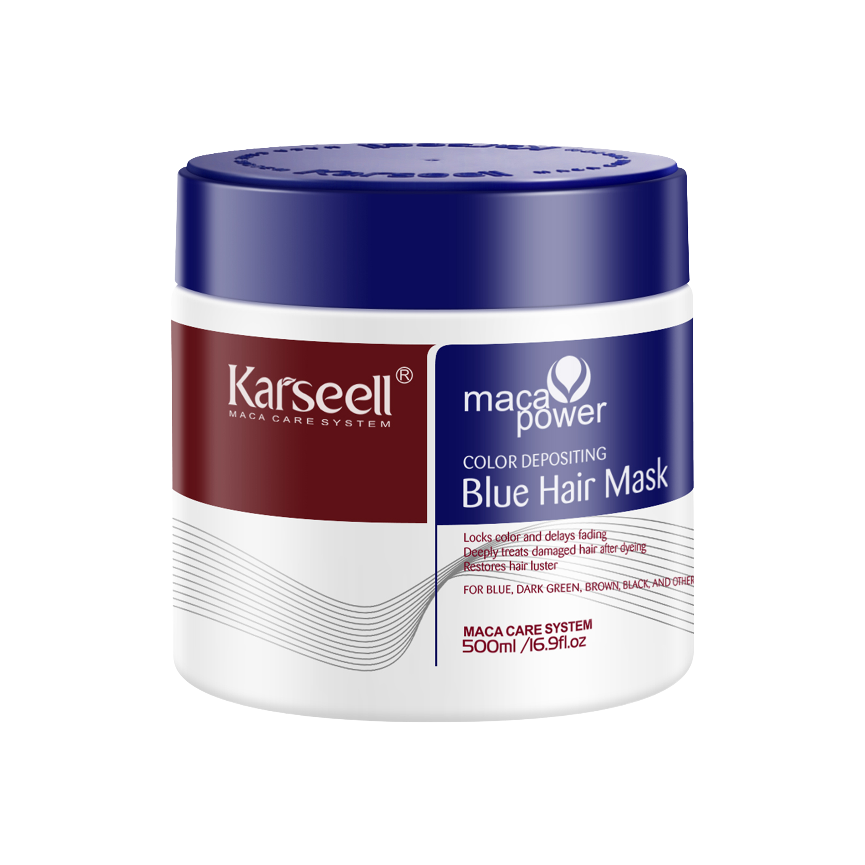 COLOR DEPOSITING BLUE HAIR MASK