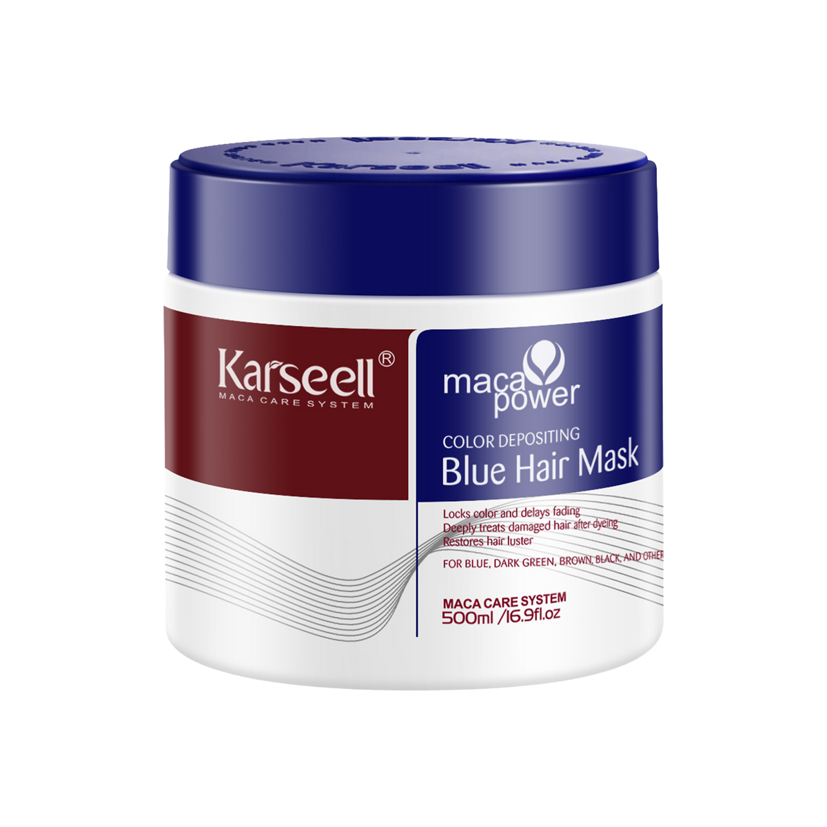 COLOR DEPOSITING BLUE HAIR MASK
