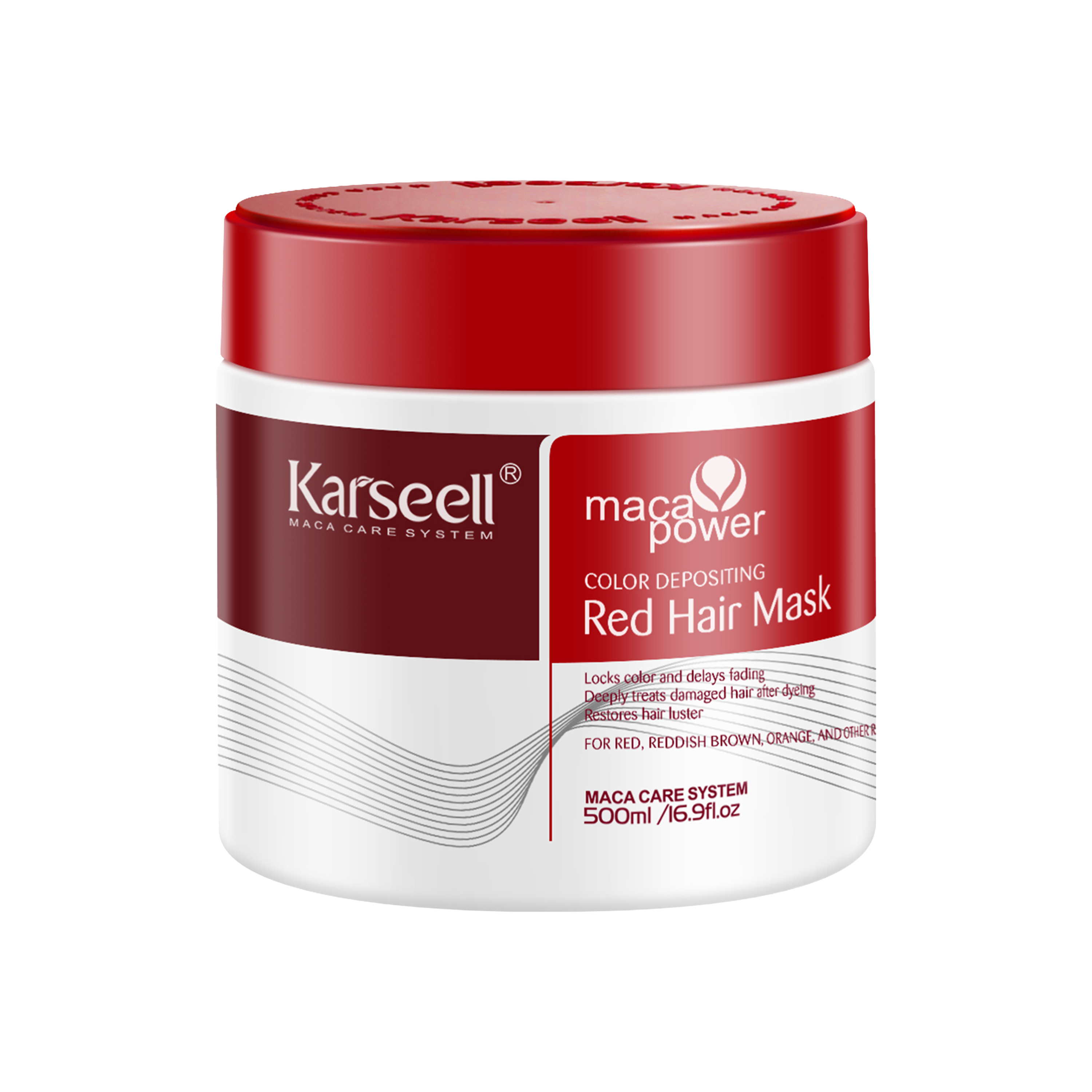 COLOR DEPOSITING RED HAIR MASK