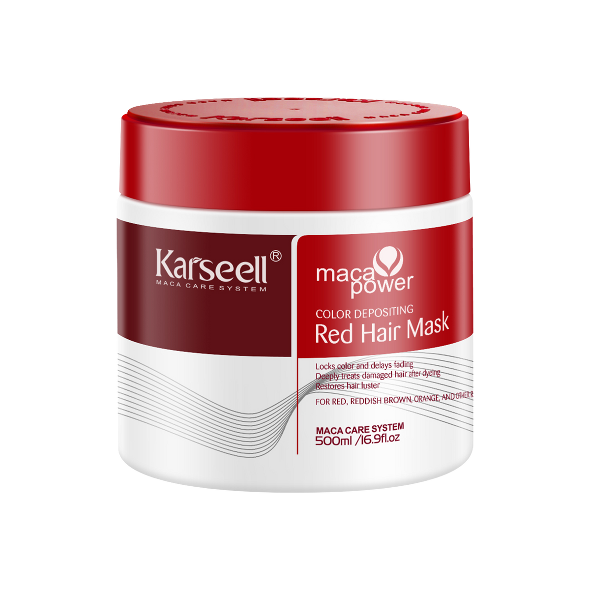 COLOR DEPOSITING RED HAIR MASK