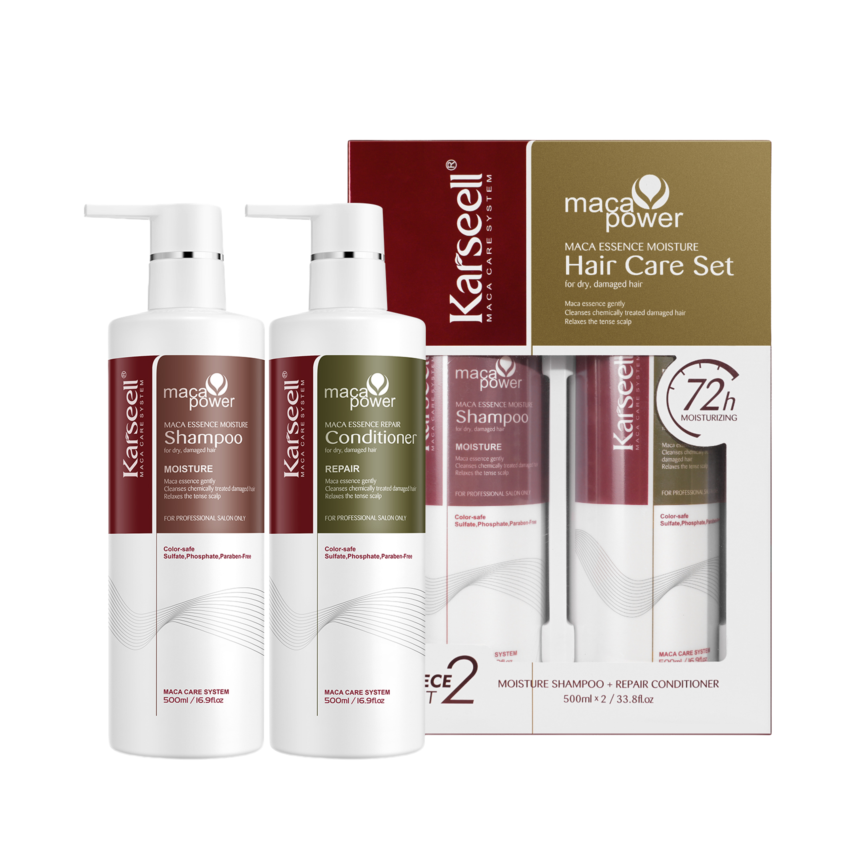 MACA ESSENCE MOISTURE HAIR CARE SET