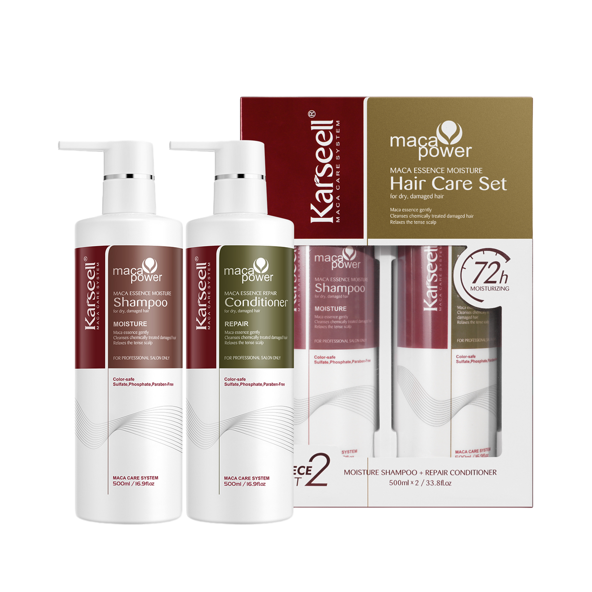 MACA ESSENCE MOISTURE HAIR CARE SET