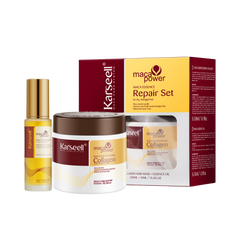 KARSEELL COLLAGEN HAIR MASK + ARGAN OIL REPAIR SET