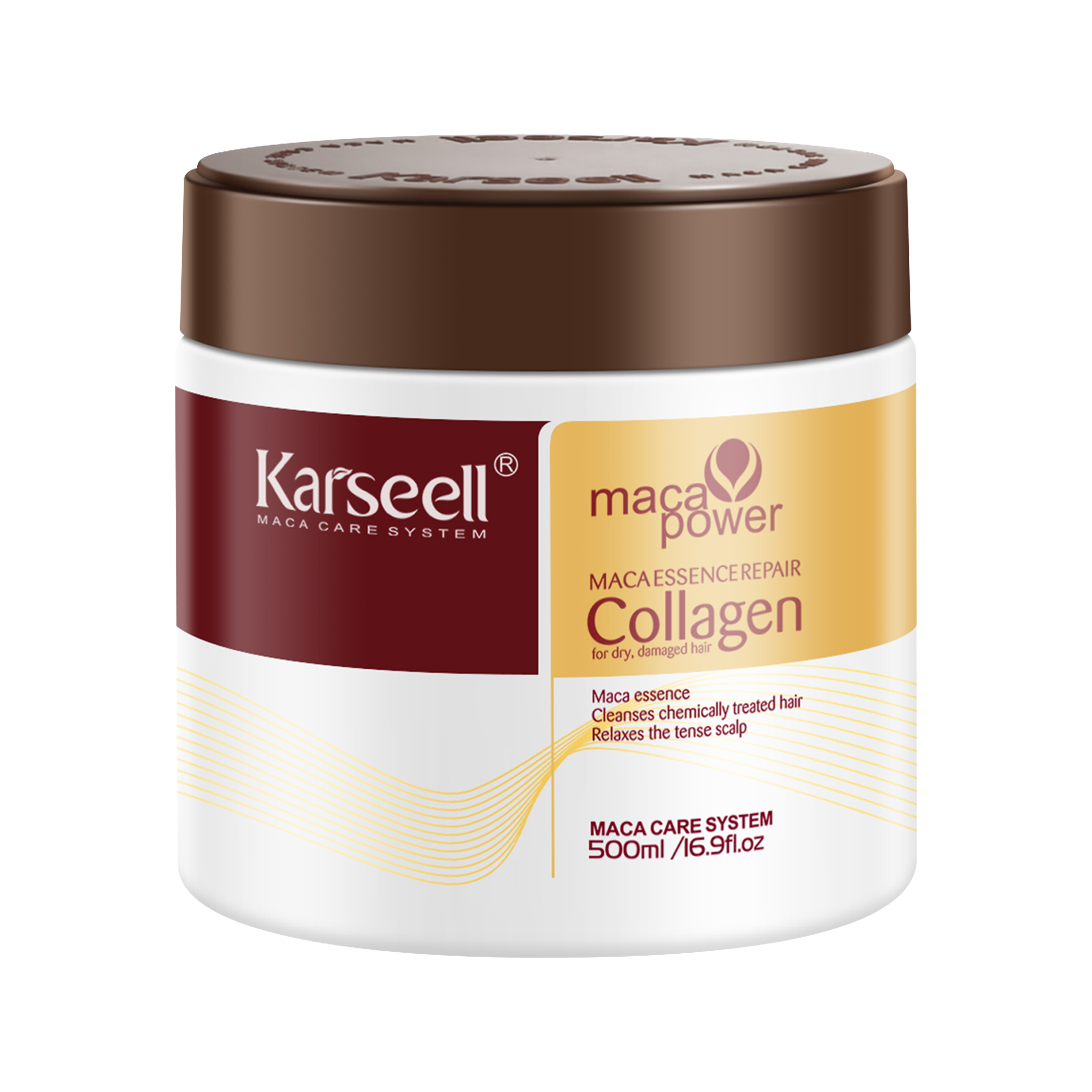 MACA ESSENCE REPAIR COLLAGEN HAIR MASK 500ml