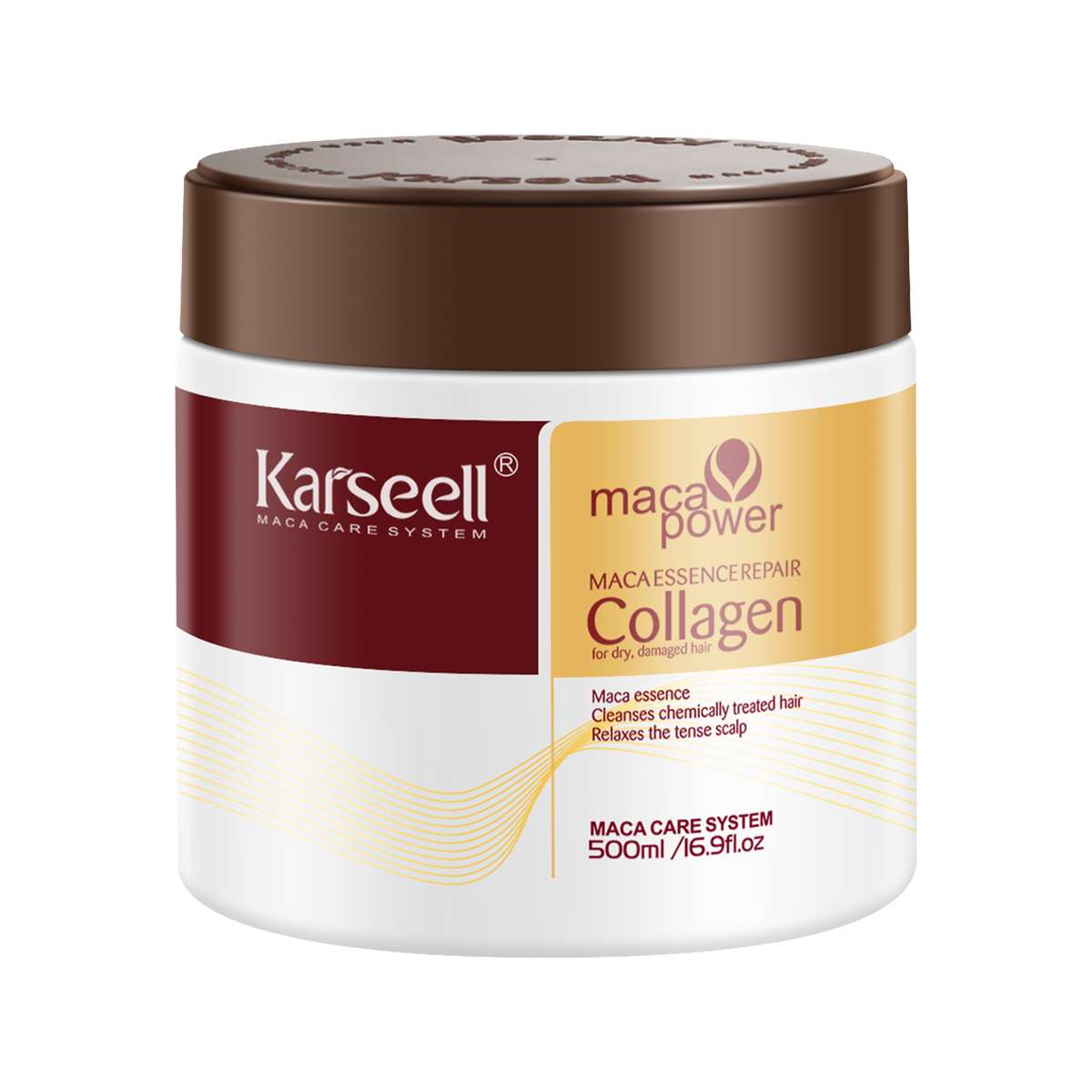 MACA ESSENCE REPAIR COLLAGEN HAIR MASK 500ml