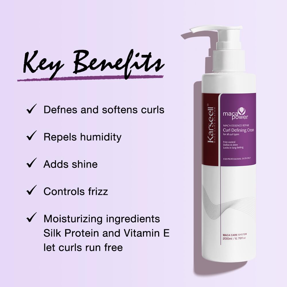 MACA ESSENCE REPAIR CURL DEFINING CREAM