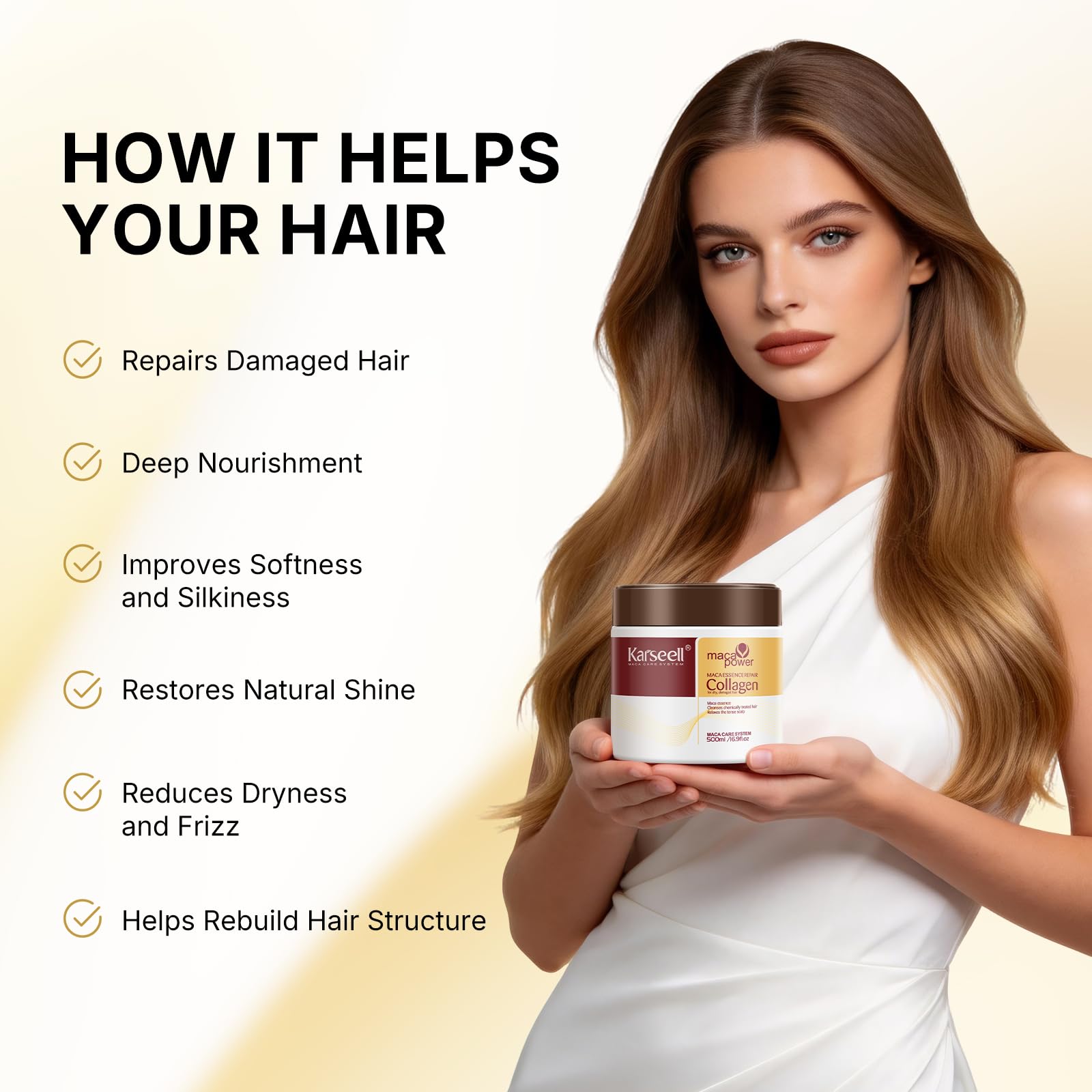 MACA ESSENCE REPAIR COLLAGEN HAIR MASK