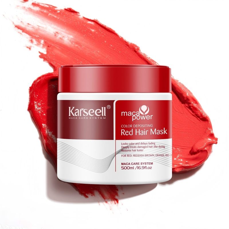COLOR DEPOSITING RED HAIR MASK